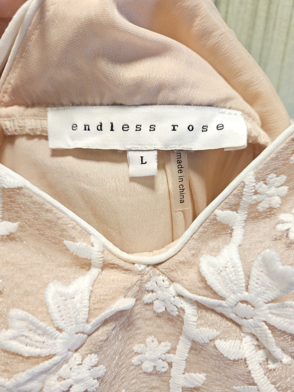 Endless Rose White Floral Lace Tiered Maxi Dress - Picture 8 of 8